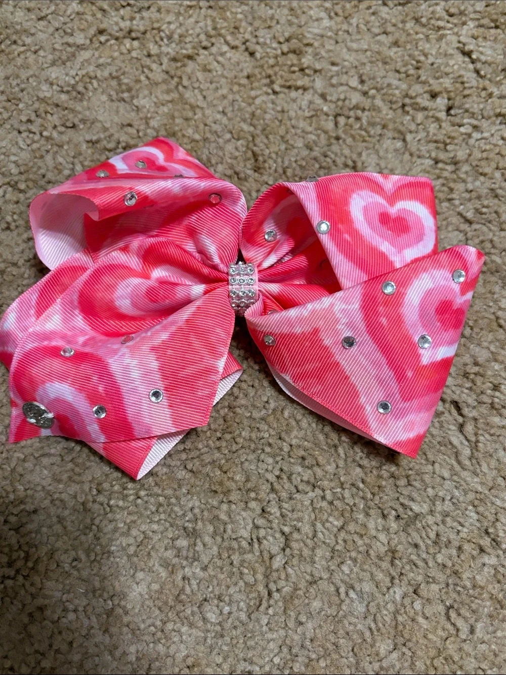 Set of 3 Valentines Jojo Bows
